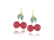 SAVANNA CHERRY DROP EARRINGS