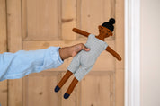 Buddy Aqua: Cotton Knit Doll