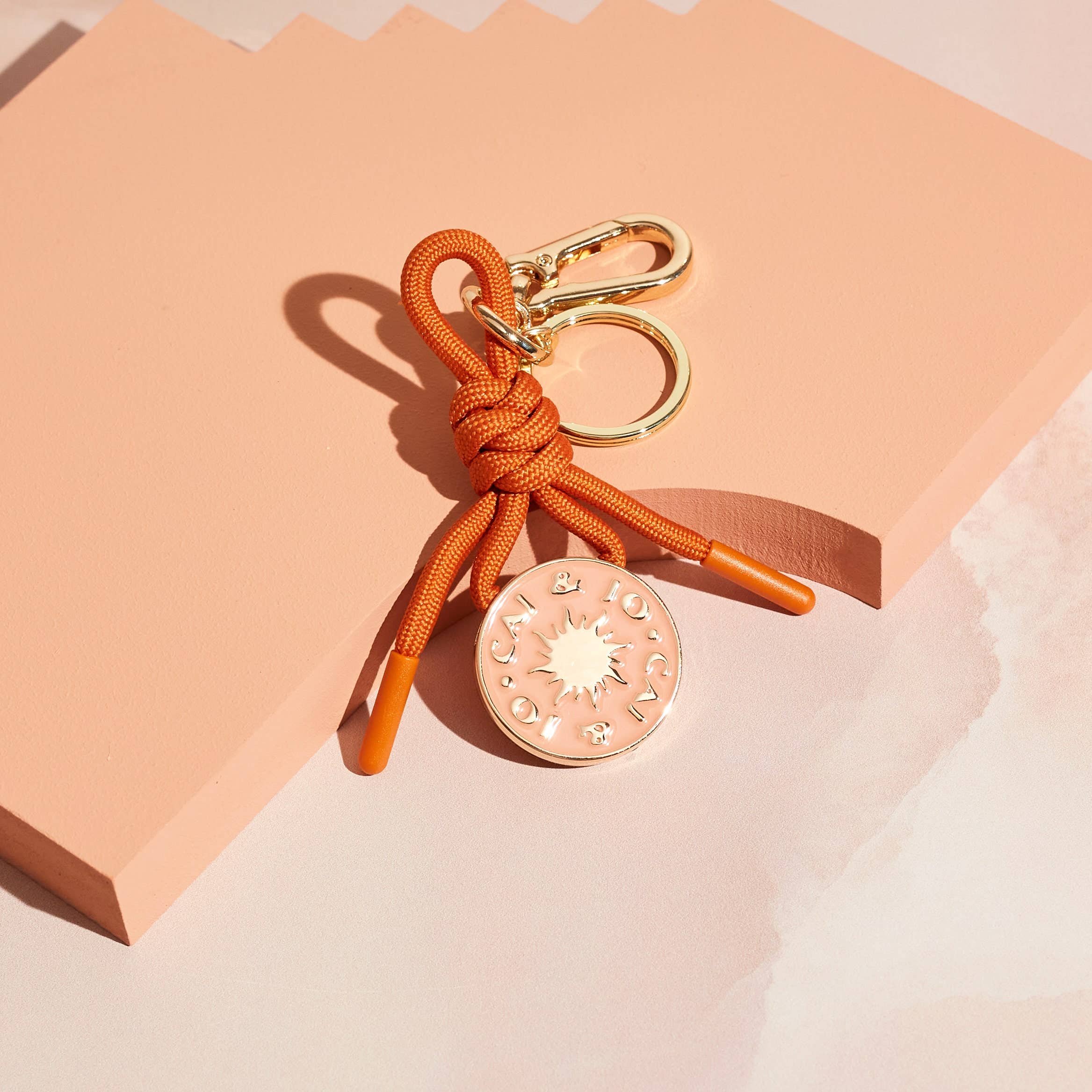 Hibiscus Bag Charm Keychain