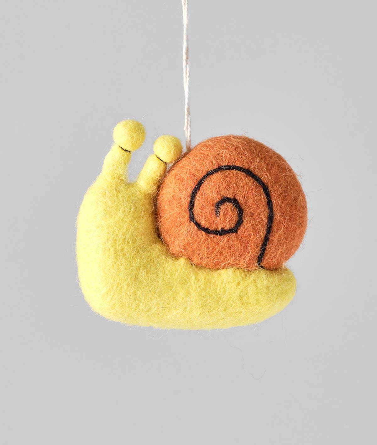 Snail Hanging Felt Ornament