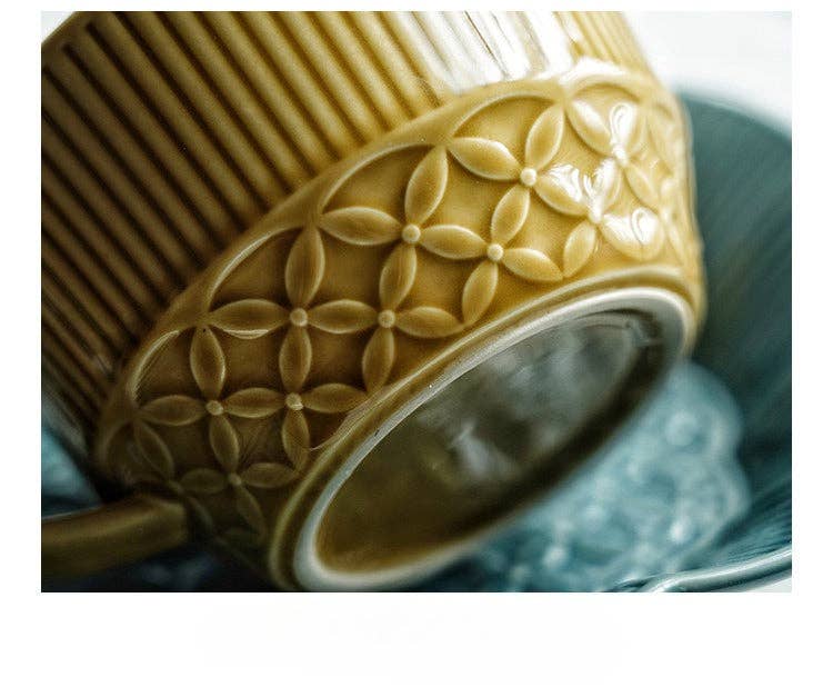 Japanese Kiln-Changed Ceramic XL Mug