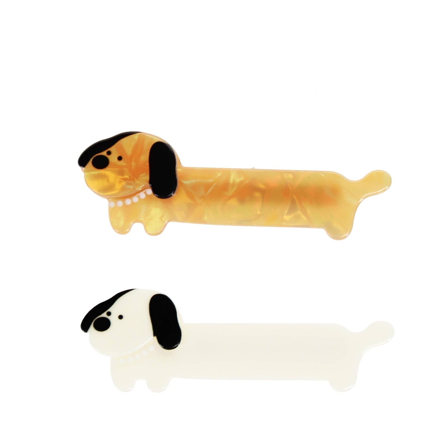 Hair clips (set of 2) | Sausage dogs