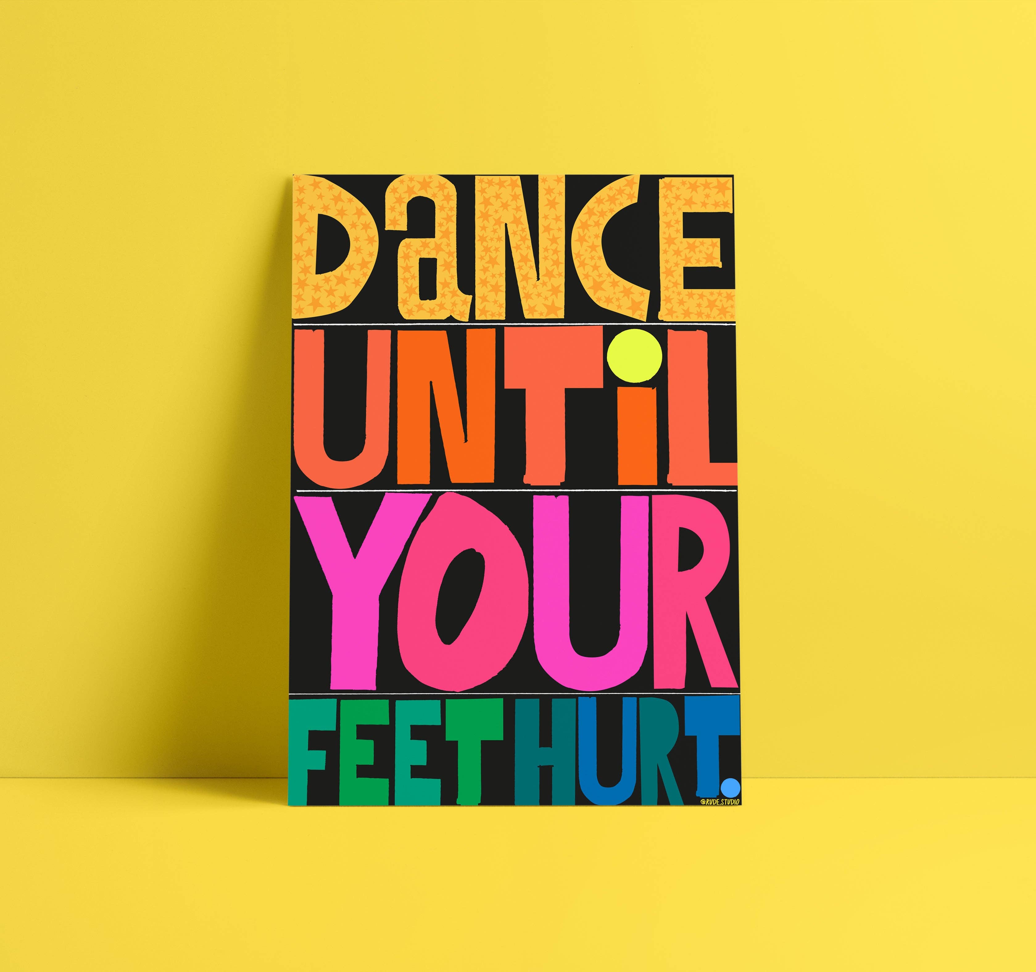 'Feet' Giclée Print | A2