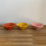 Objet Paris Bowl | Pink Flower Shaped Earthenware