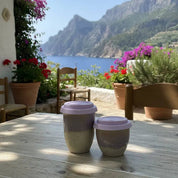 Ceramic Flat White Cup 6oz in Deia