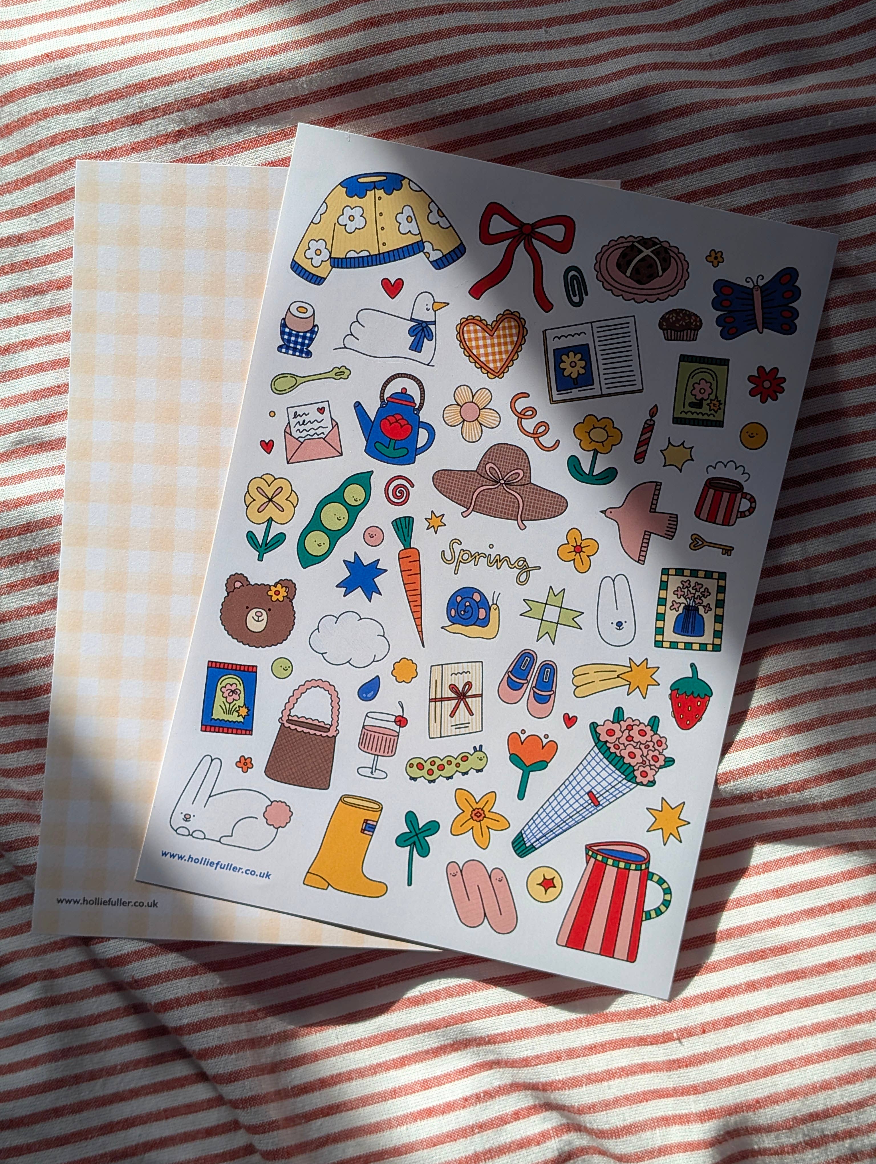 Spring Sticker Sheet