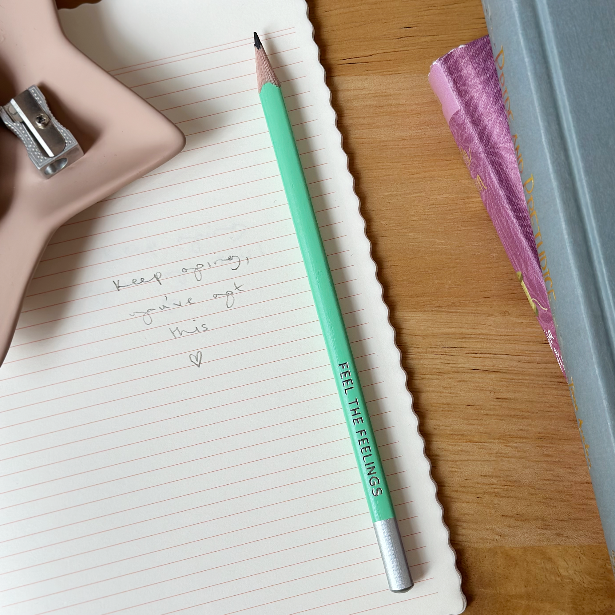 Thank You Teacher Card & Find The Joy Pencil