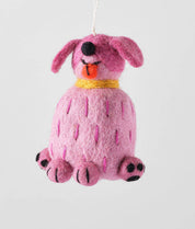 Tina Dog Hanging Felt Ornament
