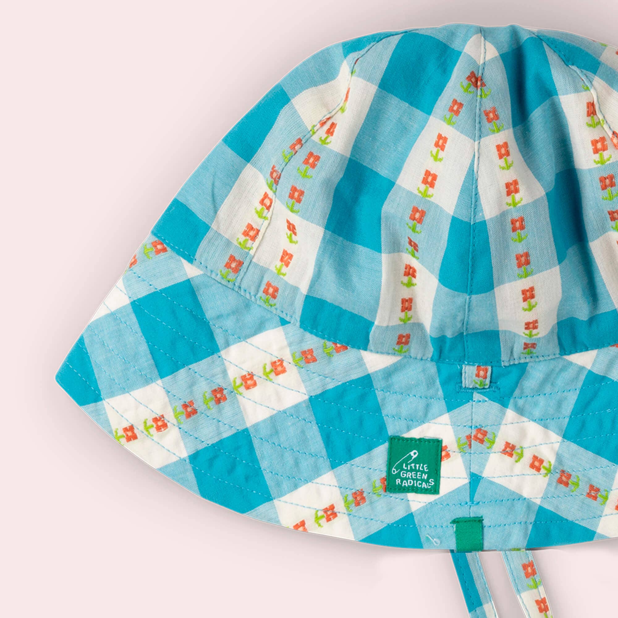 Blue Flowers | Reversible Sunhat