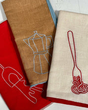 Linen Blend Napkins | Spaghetti (Set of 2)