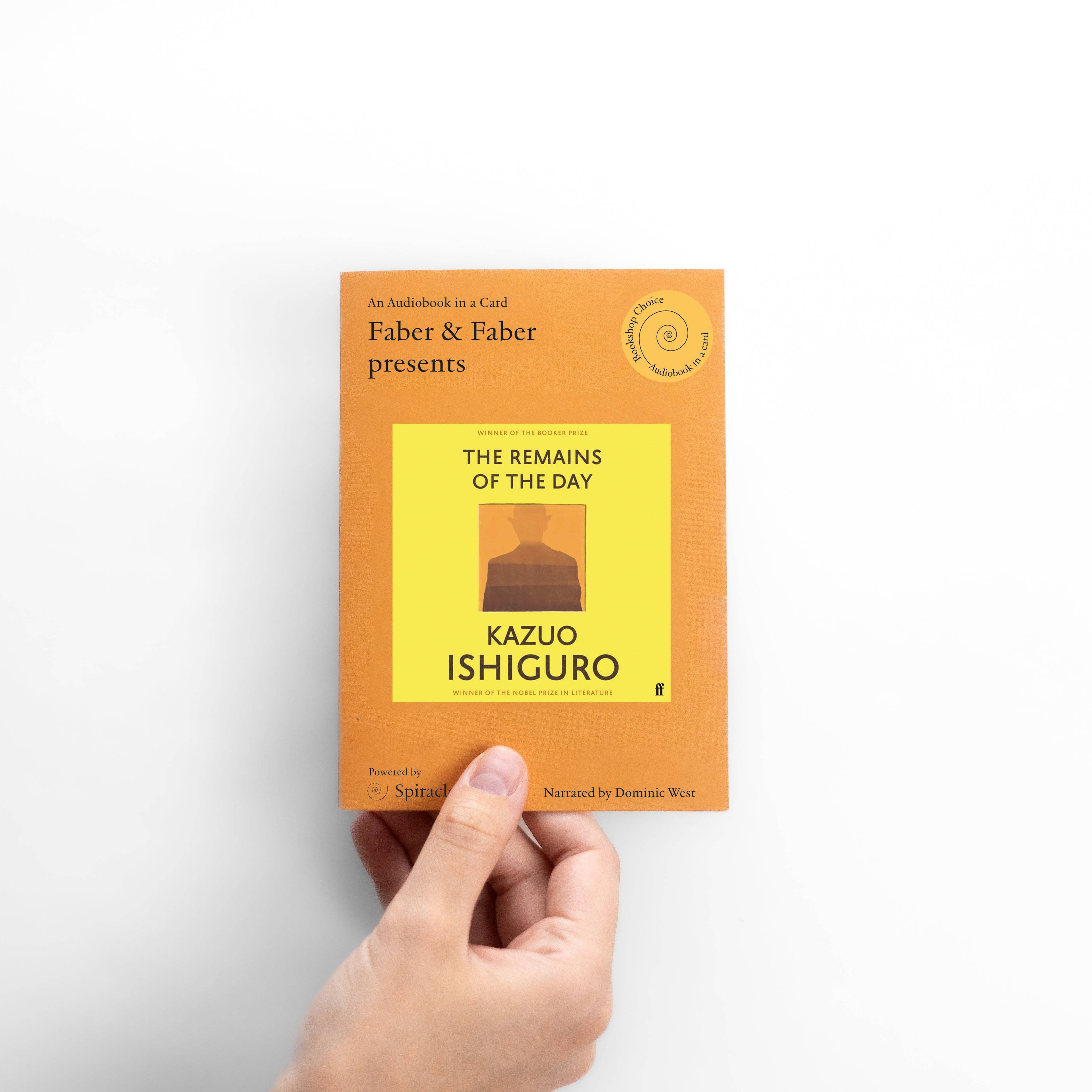 The Remains of the Day Audiobook in a Card by Kazuo Ishiguro