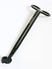 Satin black wick trimmer by Gloriously Good