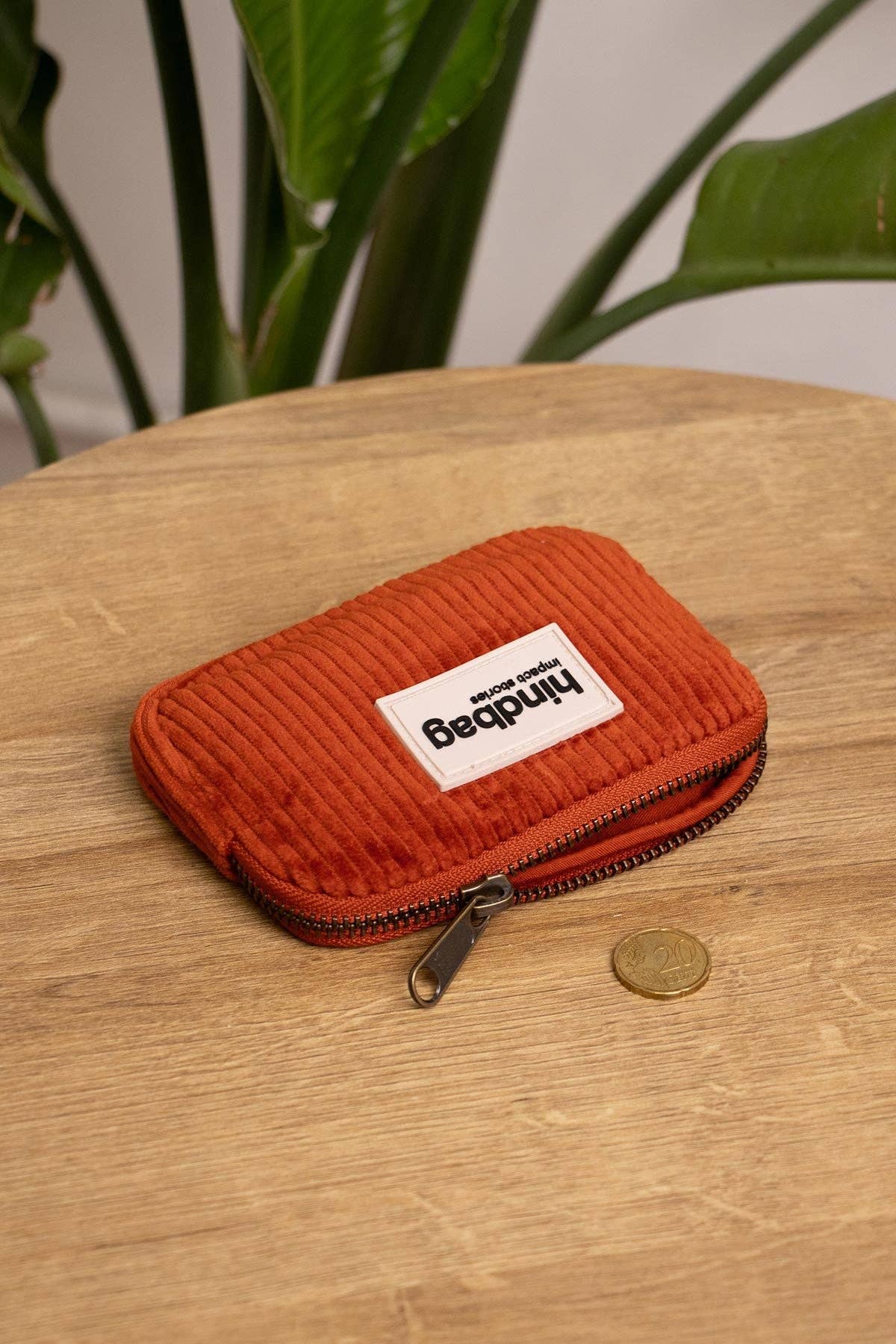 Lili Brick Corduroy Coin Purse