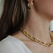 'Anchor' Waterproof Gold Chain Necklace