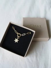 Roake Studio | Fallen Star Gold Charm Necklace