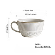 Japanese Kiln-Changed Ceramic XL Mug