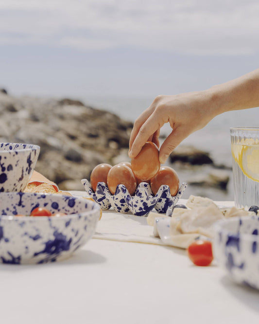 Ceramic Egg Holder for 6 Eggs