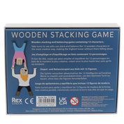 Wooden Stacking Characters Game