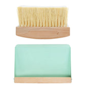 Table Brush & Pan Set | Wooden, Pistachio Green