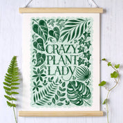 Crazy Plant Lady Print | A4
