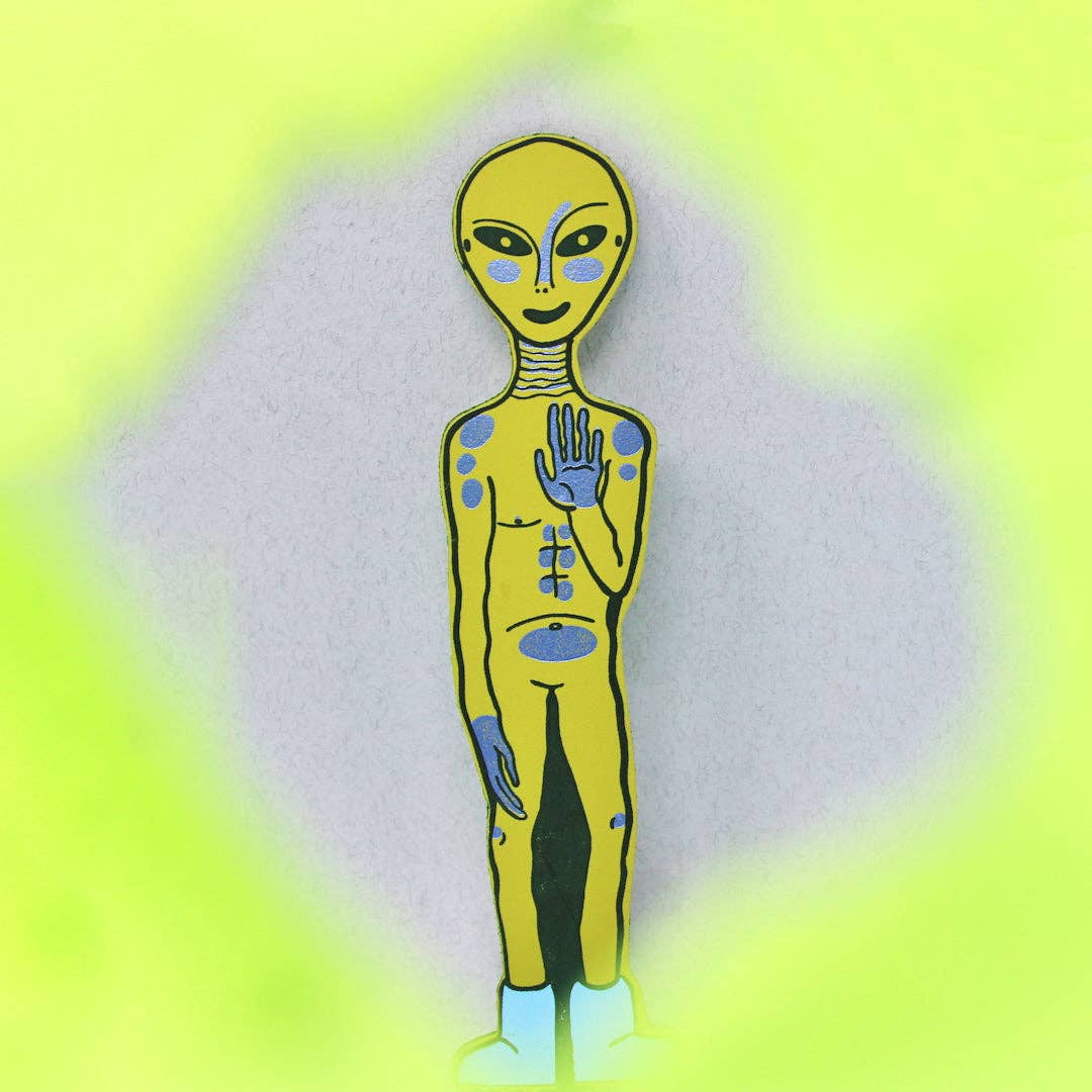 Extra Special Terrestrial | Alien Bookmark