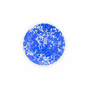 Splatter Enamelware Flat Salad Plate
