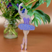 Ballerina Bookmark | Leather