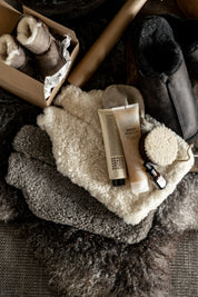 Kerri Sheepskin Hot Water Bottle Cover