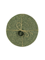Jute Placemats | Olive, Set of 4