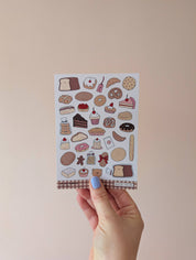 Mini Sticker Sheet - At The Bakery