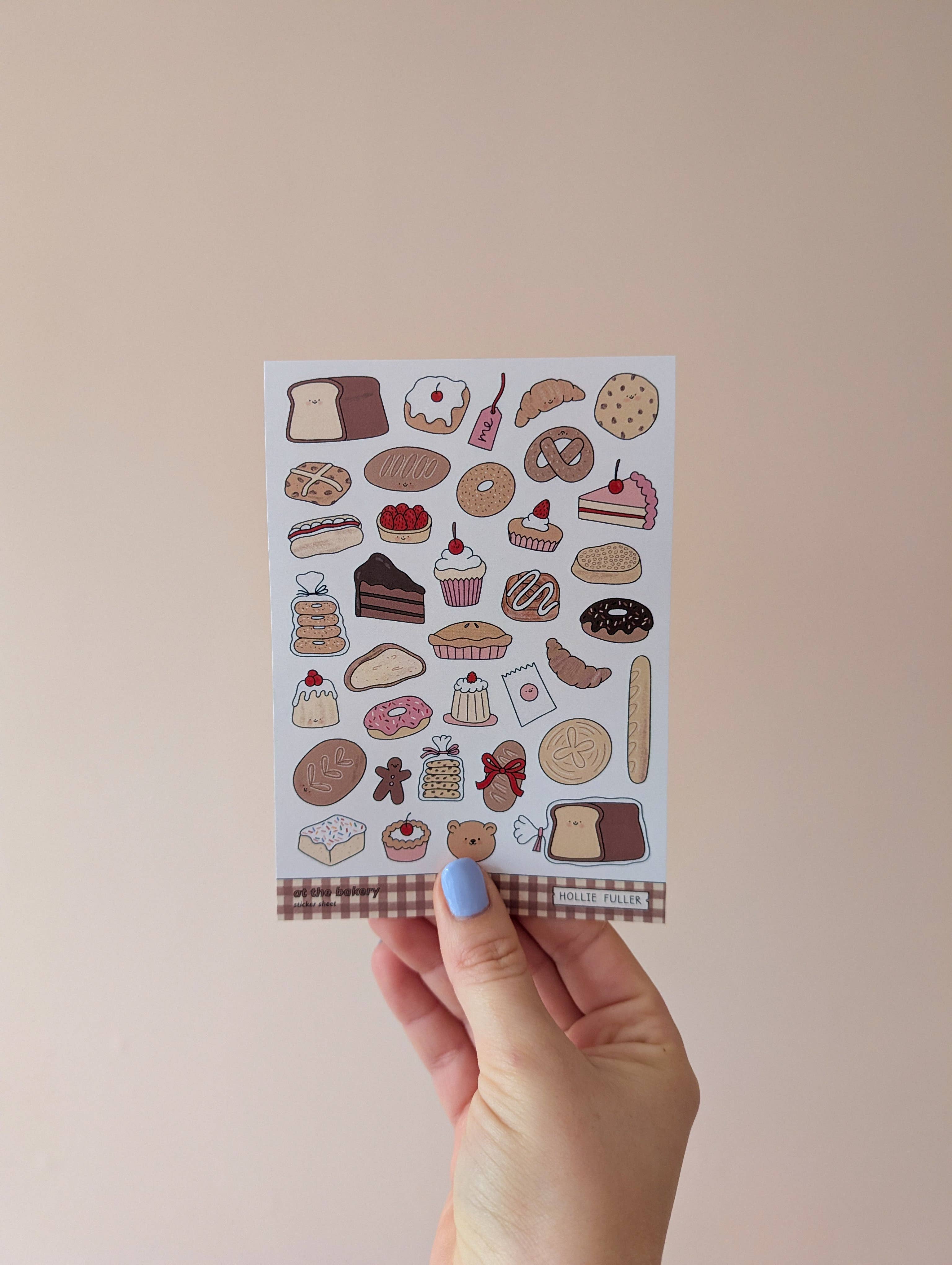 Mini Sticker Sheet - At The Bakery
