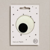 Giant Googly Eye Iron-On Embroidered Patch