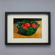 Satsumas linocut A3 print