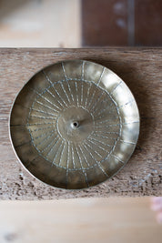 Forged Incense Burner with incense sticks