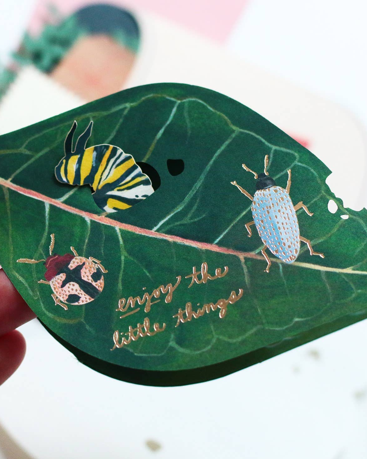 “Caterpillar” Pop-Up Card