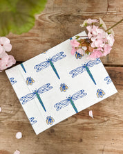 Hand Printed Hardback Photo Album 'Dragonflies'