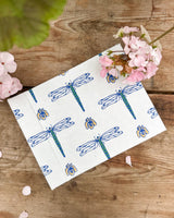 Hand Printed Hardback Photo Album 'Dragonflies'