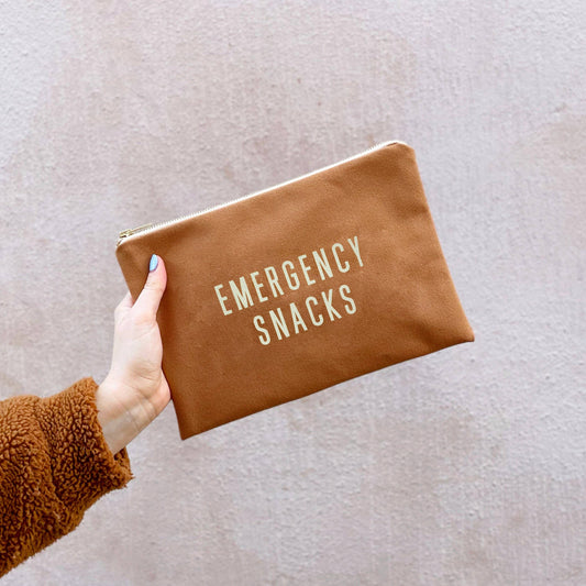 Emergency Snacks | Tan Pouch