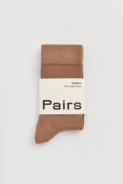 Biscuit Beige Bamboo Socks