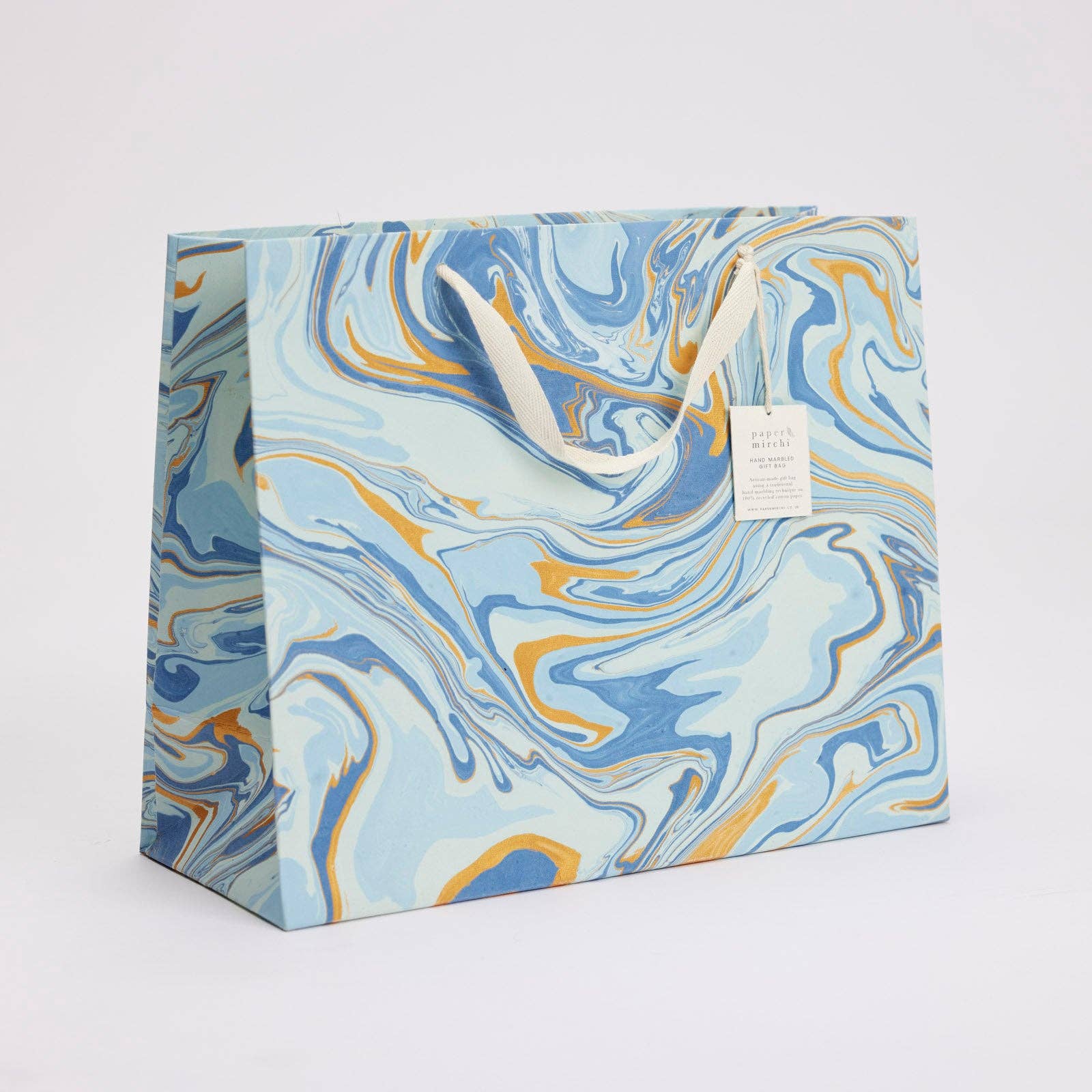 Hand Marbled Gift Bags (Large)