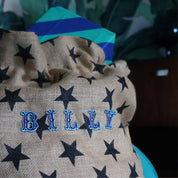 Luxury Patterned Tissue Paper Gift Wrap | Cobalt Blue/Jade