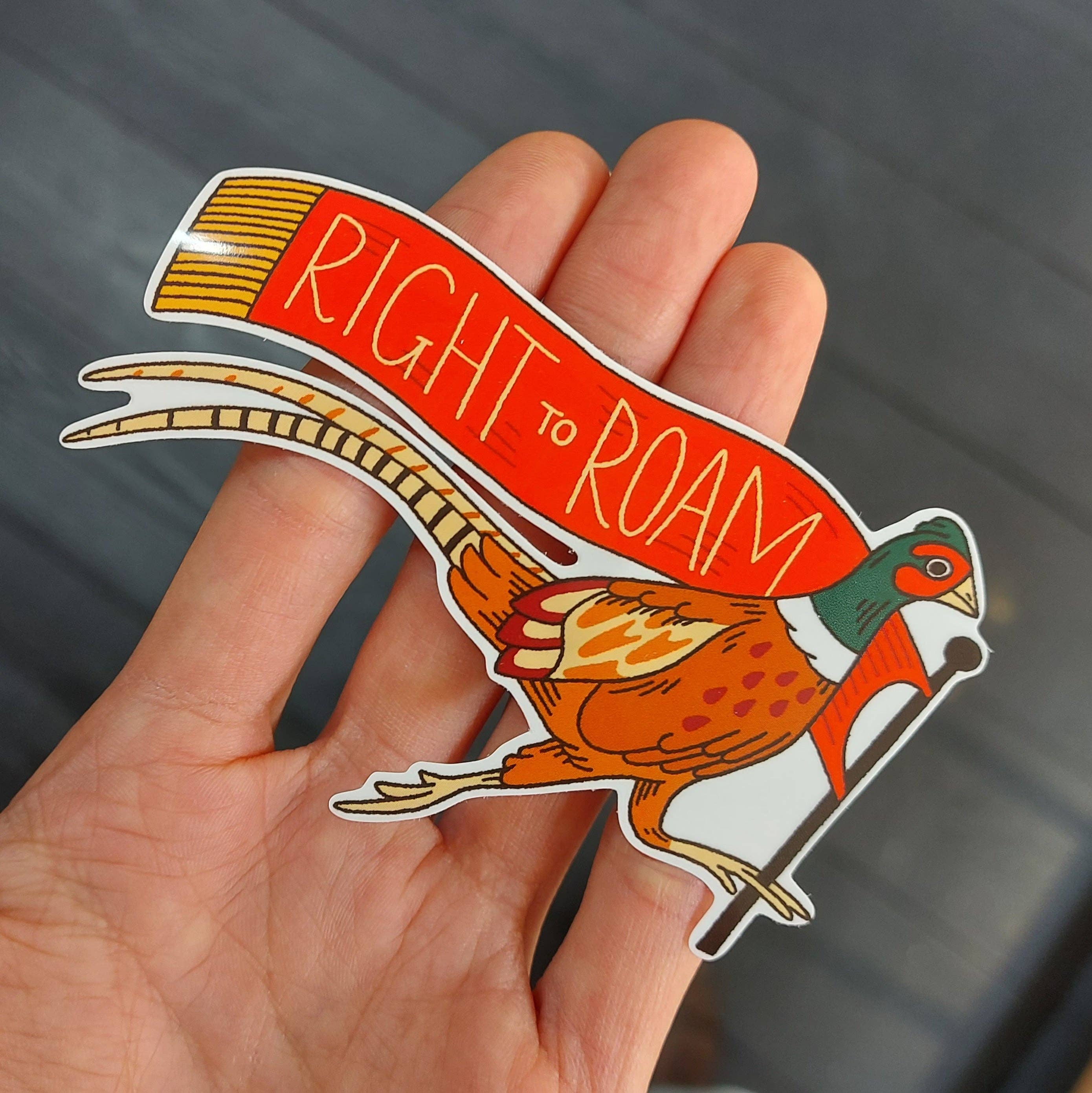 Right To Roam | Sticker