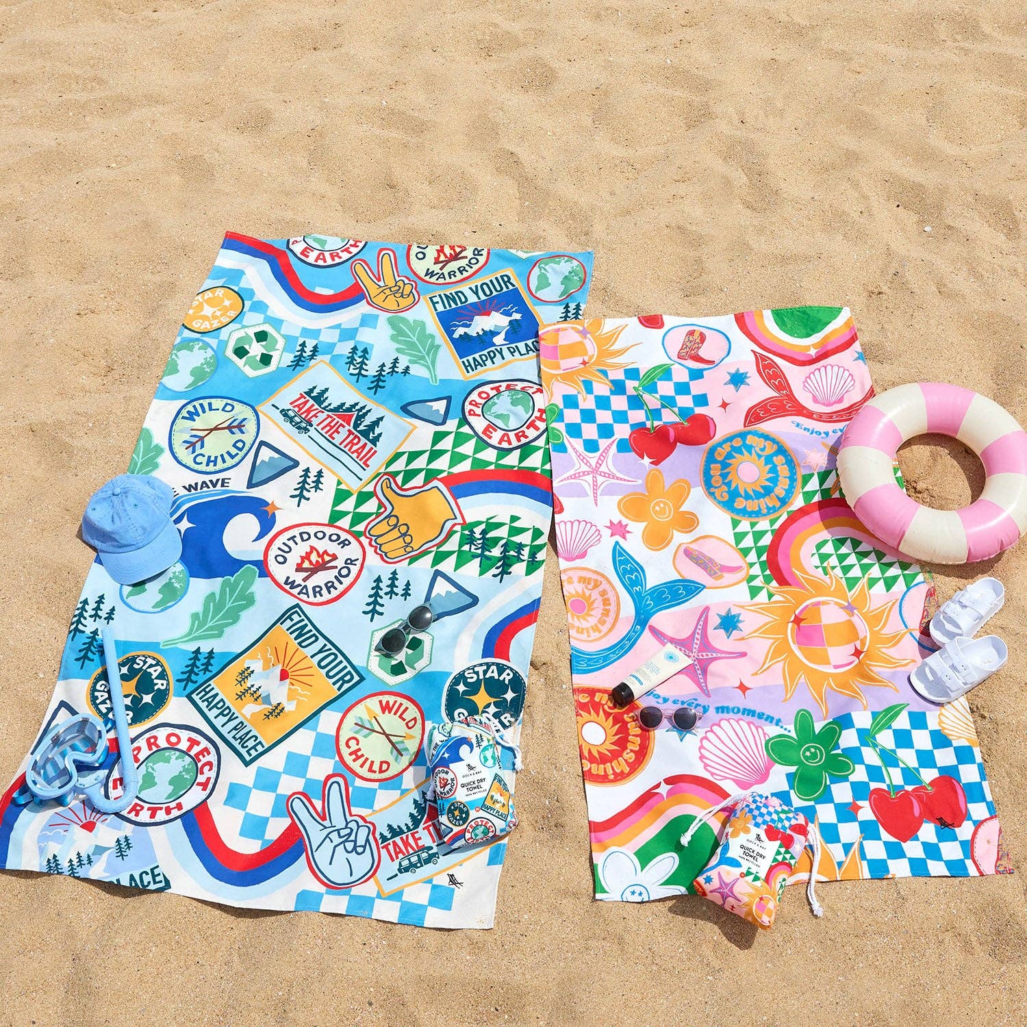 Dock & Bay Kids Beach Towel - Into the Wild
