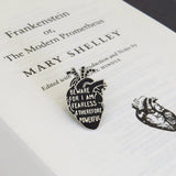 Frankenstein Anatomical Heart Pin Badge