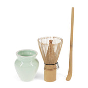 Handmade matcha whisk & Stand Set