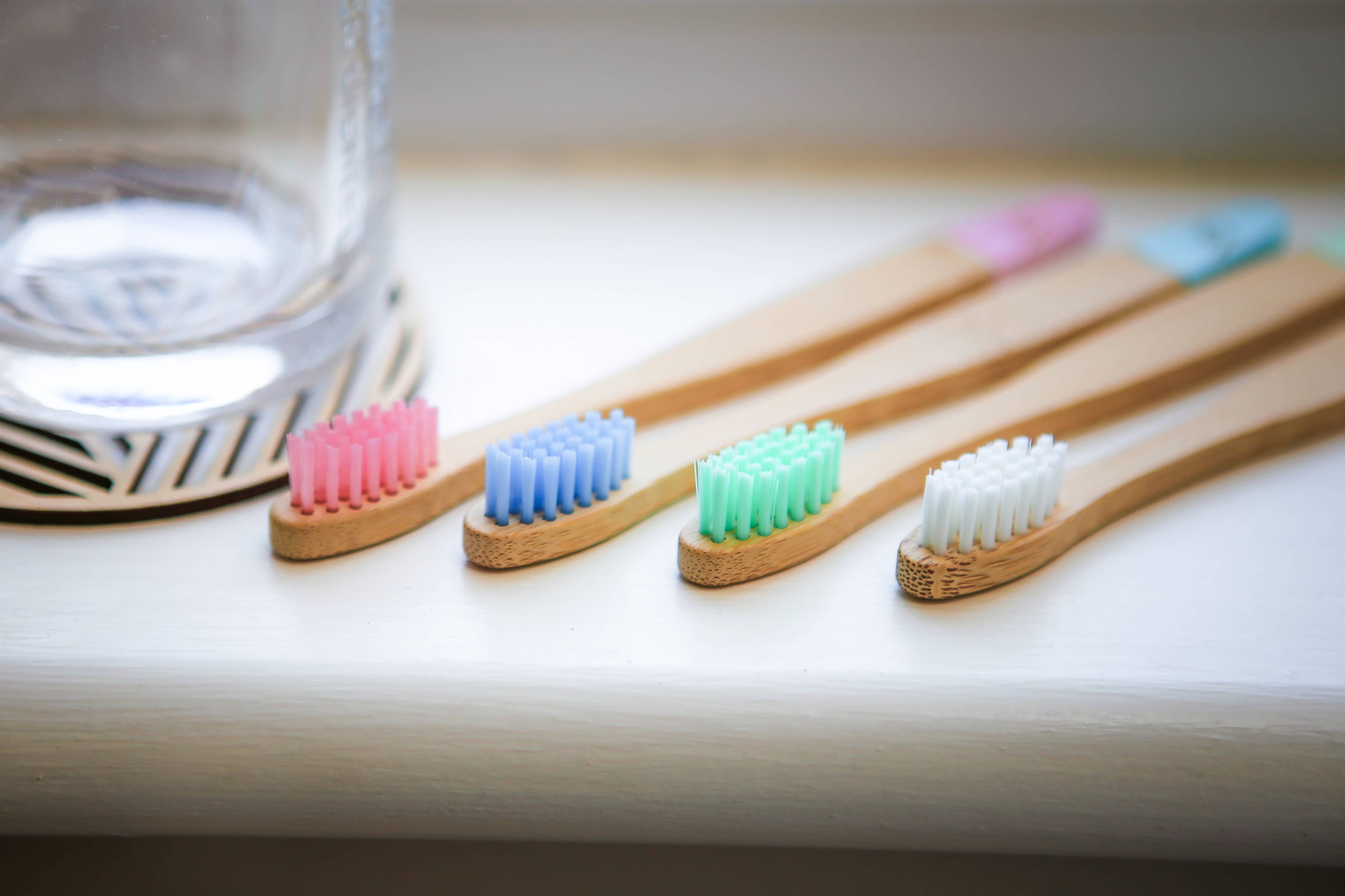 Children's Bamboo Toothbrush | 4 Pack