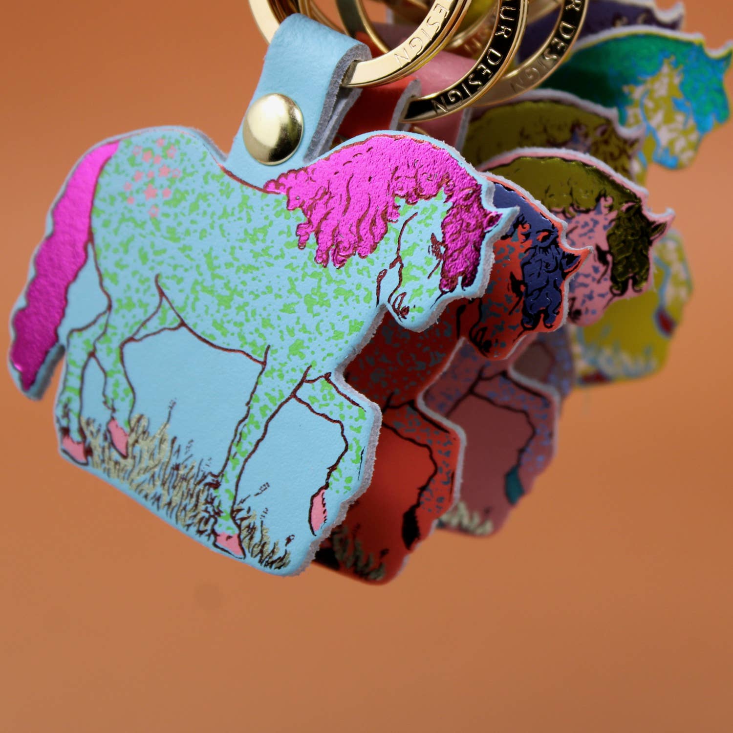 Giddy Up | Horse Keyring