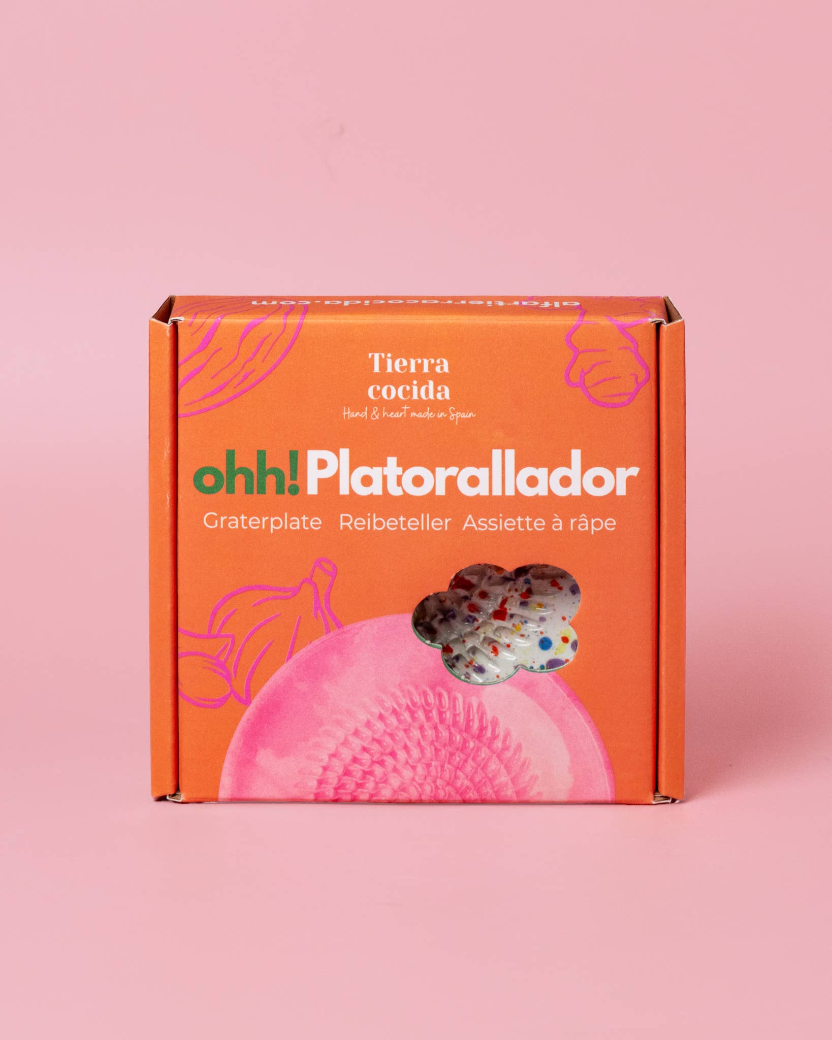 Tierra Cocida Ceramic Grater Plate | Persia Design, Small