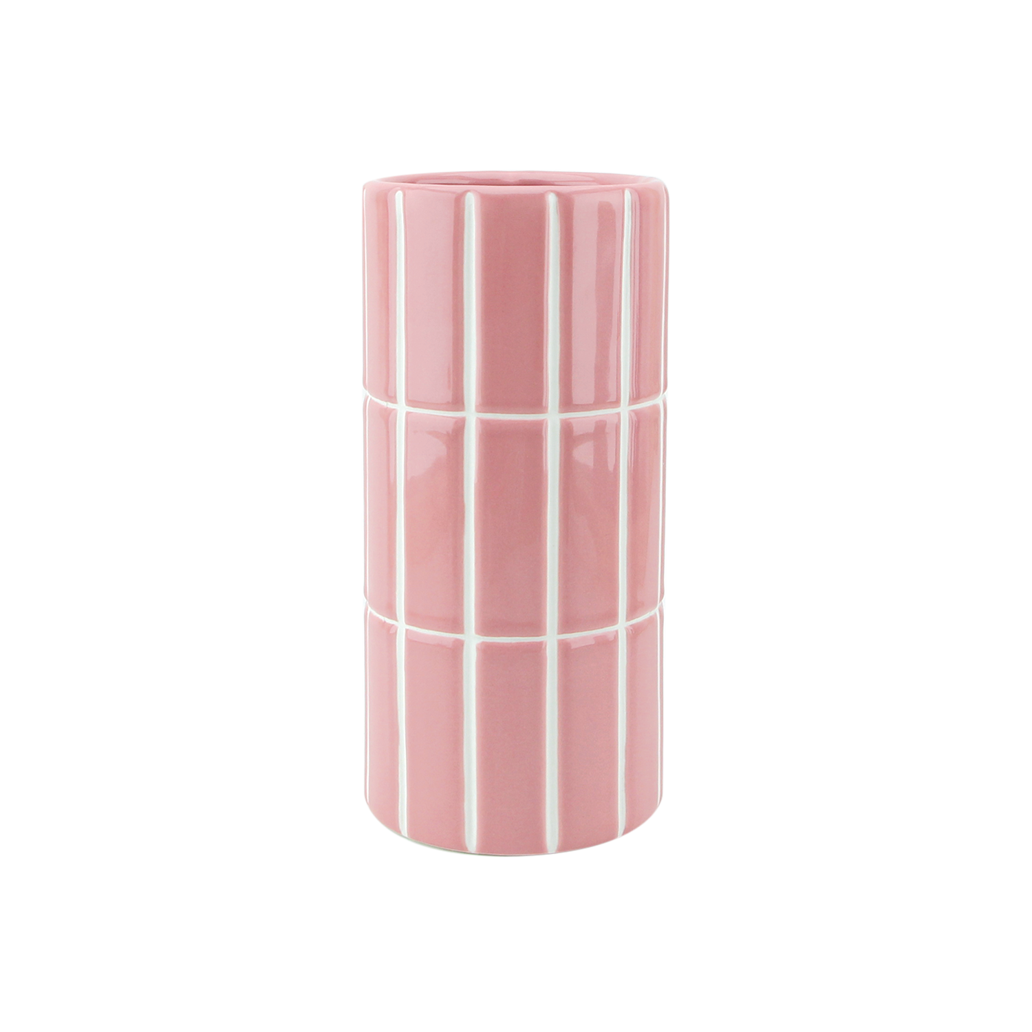 Pink Tile Vase