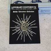 Frankenstein Anatomical Heart Pin Badge